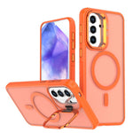 Custodia per telefono MagSafe con supporto per fotocamera, finitura satinata dai colori vivaci e piacevole al tatto, con MagSafe., For Samsung Galaxy A52 5G