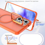 Custodia per telefono MagSafe con supporto per fotocamera, finitura satinata dai colori vivaci e piacevole al tatto, con MagSafe., For Samsung Galaxy A52 5G