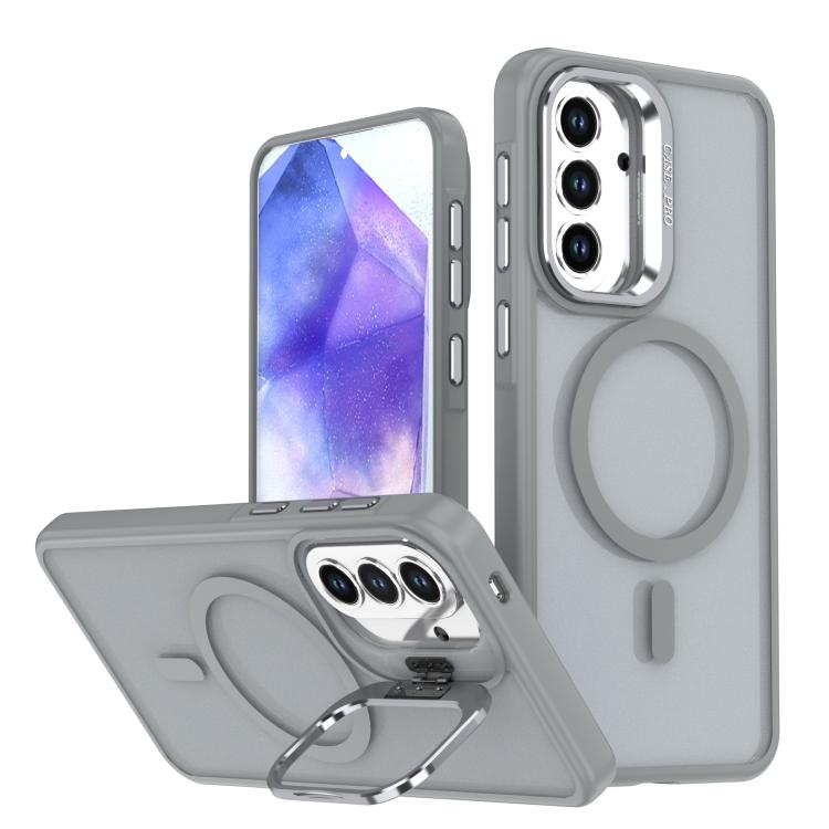 Custodia per telefono MagSafe con supporto per fotocamera, finitura satinata dai colori vivaci e piacevole al tatto, con MagSafe., For Samsung Galaxy A52 5G