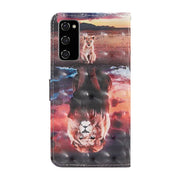 Custodia portafoglio in pelle TPU per Samsung Galaxy S20 FE