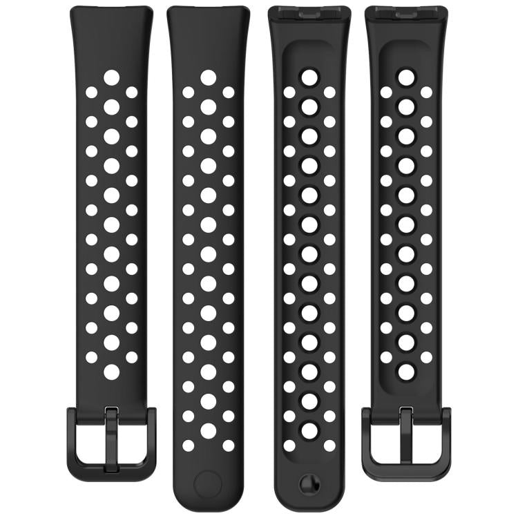 Confezione da 5 cinturini per orologio in silicone traspirante xDfind con fori, For Huawei Band 10 / 9 / 8