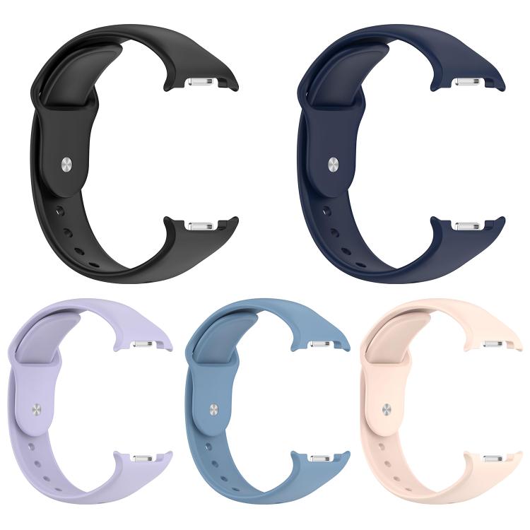Confezione da 5 cinturini per orologio in silicone con fibbia inversa xDfind, For Samsung Galaxy Watch8 / 8 Classic