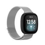 Cinturino milanese in metallo per Fitbit Versa 3