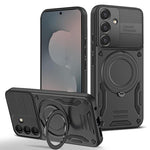 Custodia per telefono MagSafe 2 in 1 in TPU con supporto girevole, For Samsung Galaxy S26 Ultra 5G, For Samsung Galaxy S25 FE 5G, For Samsung Galaxy S24 Ultra 5G, For Samsung Galaxy S23 FE 5G