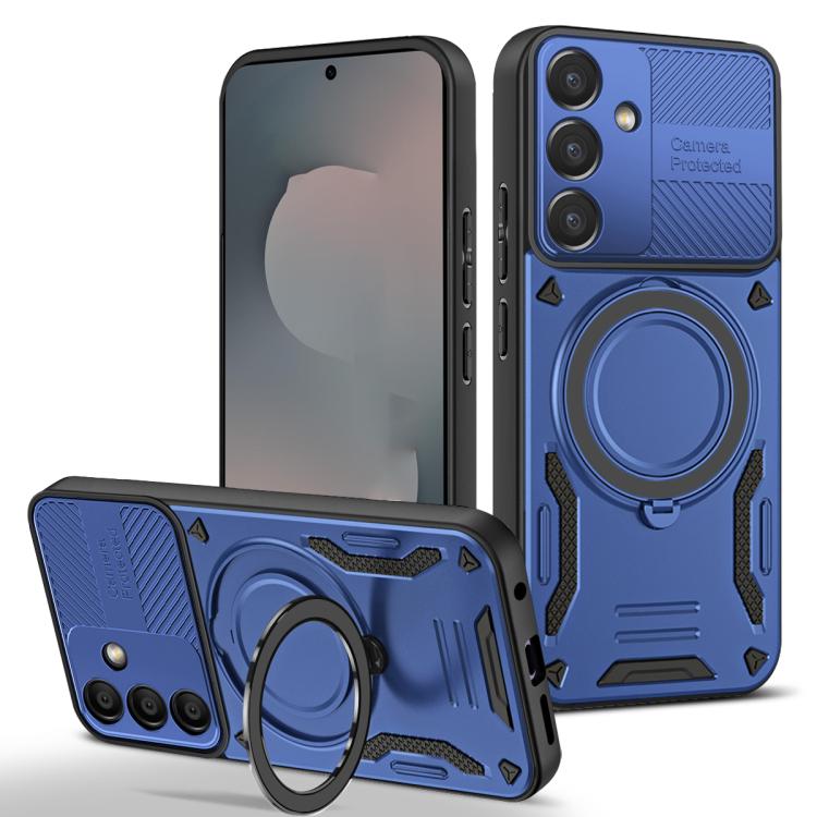 Custodia per telefono MagSafe 2 in 1 in TPU con supporto girevole, For Samsung Galaxy S26 Ultra 5G, For Samsung Galaxy S25 FE 5G, For Samsung Galaxy S24 Ultra 5G, For Samsung Galaxy S23 FE 5G