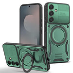 Custodia per telefono MagSafe 2 in 1 in TPU con supporto girevole, For Samsung Galaxy S26 Ultra 5G, For Samsung Galaxy S25 FE 5G, For Samsung Galaxy S24 Ultra 5G, For Samsung Galaxy S23 FE 5G