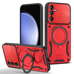Custodia per telefono MagSafe 2 in 1 in TPU con supporto girevole, For Samsung Galaxy S26 Ultra 5G, For Samsung Galaxy S25 FE 5G, For Samsung Galaxy S24 Ultra 5G, For Samsung Galaxy S23 FE 5G