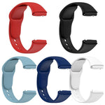 Confezione da 5 cinturini per orologio in silicone tinta unita xDfin, For Redmi Watch 3 Active / Watch 3 Lite