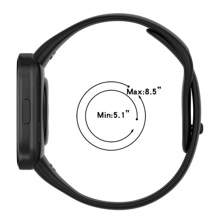 Confezione da 5 cinturini per orologio in silicone tinta unita xDfin, For Redmi Watch 3 Active / Watch 3 Lite