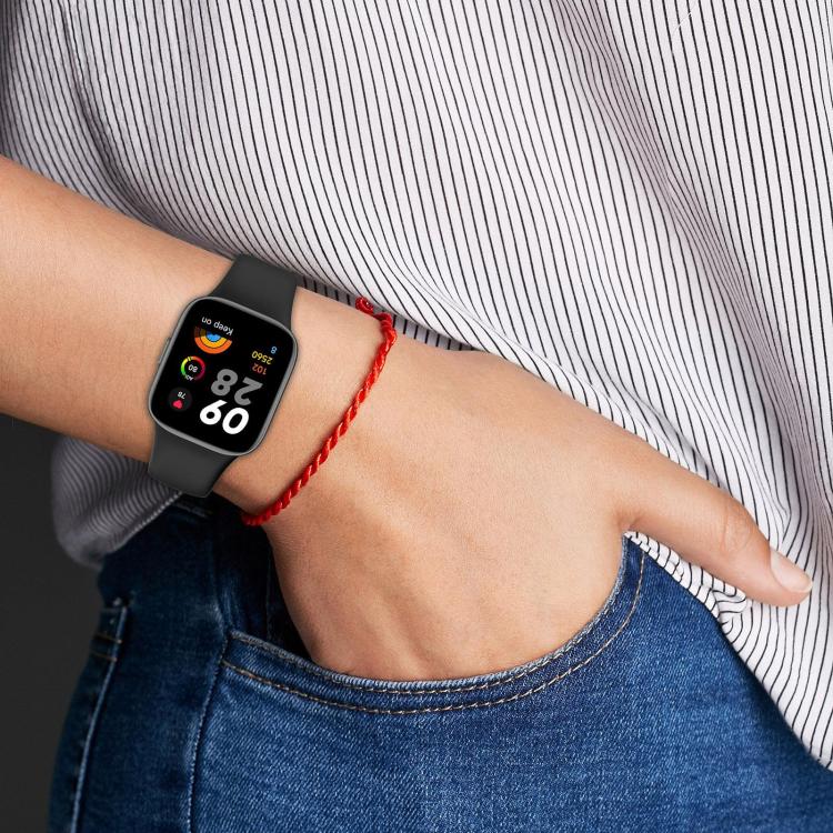 Confezione da 5 cinturini per orologio in silicone tinta unita xDfin, For Redmi Watch 3 Active / Watch 3 Lite