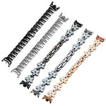 Confezione da 5 cinturini per orologio in metallo assortiti xDfind, For Xiaomi Smart Band 10 / 9 / 8