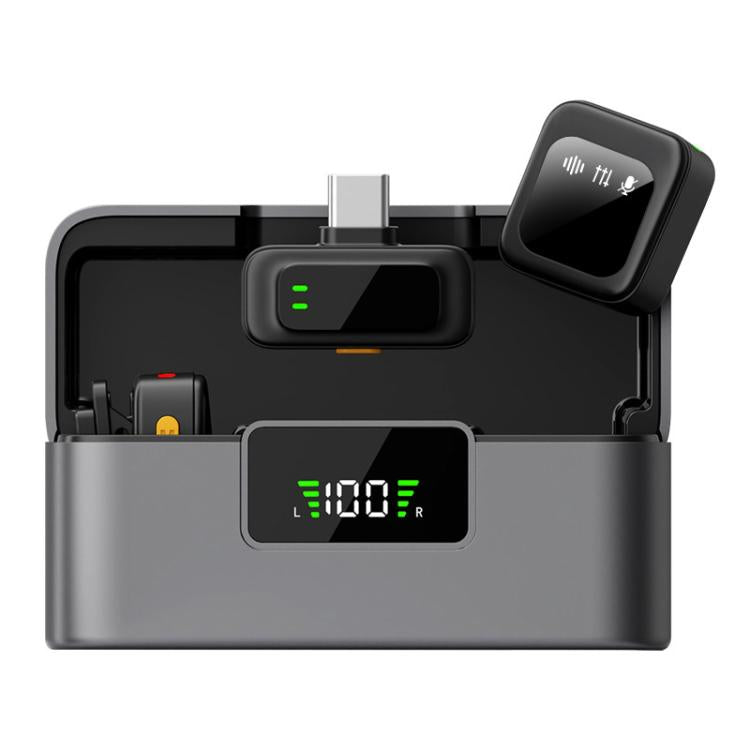 Microfono lavalier wireless Q18 2 in 1 Type-C e 8 Pin