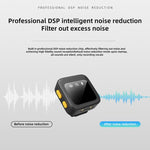 Microfono lavalier wireless Q18 2 in 1, Type-C Plug, 8 Pin Plug
