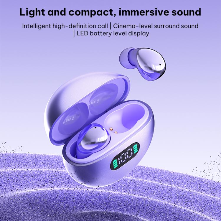Auricolari wireless TWS Bluetooth 5.4 con riduzione intelligente del rumore Q61