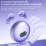 Auricolari wireless TWS Bluetooth 5.4 con riduzione intelligente del rumore Q61