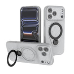 Custodia per telefono Ring Shield MagSafe in TPU con supporto girevole a 360 gradi, For iPhone 18 Pro / 17 Pro, For iPhone 18 Pro Max / 17 Pro Max, For iPhone 17, For iPhone Air