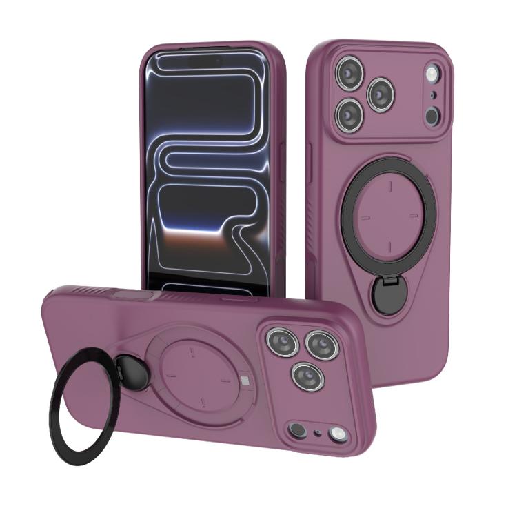 Custodia per telefono Ring Shield MagSafe in TPU con supporto girevole a 360 gradi, For iPhone 18 Pro / 17 Pro, For iPhone 18 Pro Max / 17 Pro Max, For iPhone 17, For iPhone Air