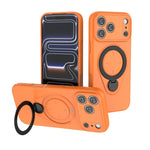 Custodia per telefono Ring Shield MagSafe in TPU con supporto girevole a 360 gradi, For iPhone 18 Pro / 17 Pro, For iPhone 18 Pro Max / 17 Pro Max, For iPhone 17, For iPhone Air
