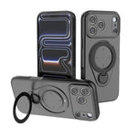 Custodia per telefono Ring Shield MagSafe in TPU con supporto girevole a 360 gradi, For iPhone 18 Pro / 17 Pro, For iPhone 18 Pro Max / 17 Pro Max, For iPhone 17, For iPhone Air