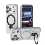 Custodia per telefono Ring Shield MagSafe in TPU con supporto girevole a 360 gradi, For iPhone 18 Pro / 17 Pro, For iPhone 18 Pro Max / 17 Pro Max, For iPhone 17, For iPhone Air