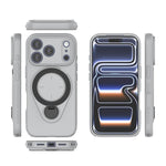 Custodia per telefono Ring Shield MagSafe in TPU con supporto girevole a 360 gradi, For iPhone 18 Pro / 17 Pro, For iPhone 18 Pro Max / 17 Pro Max, For iPhone 17, For iPhone Air