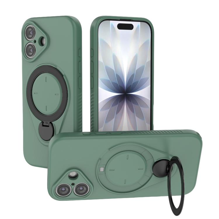 Custodia per telefono Ring Shield MagSafe in TPU con supporto girevole a 360 gradi, For iPhone 18 Pro / 17 Pro, For iPhone 18 Pro Max / 17 Pro Max, For iPhone 17, For iPhone Air