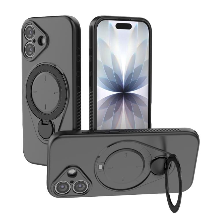 Custodia per telefono Ring Shield MagSafe in TPU con supporto girevole a 360 gradi, For iPhone 18 Pro / 17 Pro, For iPhone 18 Pro Max / 17 Pro Max, For iPhone 17, For iPhone Air
