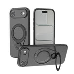 Custodia per telefono Ring Shield MagSafe in TPU con supporto girevole a 360 gradi, For iPhone 18 Pro / 17 Pro, For iPhone 18 Pro Max / 17 Pro Max, For iPhone 17, For iPhone Air