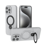 Custodia per telefono Ring Shield MagSafe in TPU con supporto girevole a 360 gradi, For iPhone 16 Pro Max, For iPhone 16 Pro, For iPhone 16 Plus, For iPhone 16