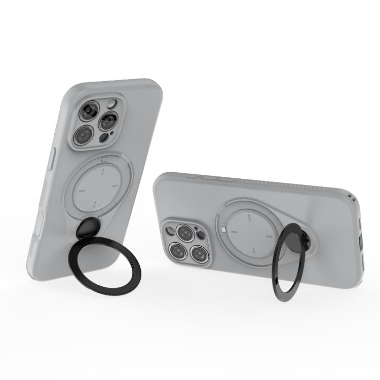 Custodia per telefono Ring Shield MagSafe in TPU con supporto girevole a 360 gradi, For iPhone 16 Pro Max, For iPhone 16 Pro, For iPhone 16 Plus, For iPhone 16