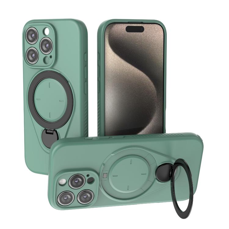 Custodia per telefono Ring Shield MagSafe in TPU con supporto girevole a 360 gradi, For iPhone 16 Pro Max, For iPhone 16 Pro, For iPhone 16 Plus, For iPhone 16