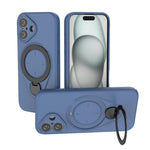 Custodia per telefono Ring Shield MagSafe in TPU con supporto girevole a 360 gradi, For iPhone 16 Pro Max, For iPhone 16 Pro, For iPhone 16 Plus, For iPhone 16