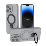 Custodia per telefono Ring Shield MagSafe in TPU con supporto girevole a 360 gradi, For iPhone 15 Pro Max, For iPhone 15 Pro, For iPhone 15, For iPhone 14 / 13