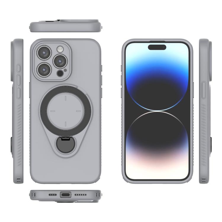 Custodia per telefono Ring Shield MagSafe in TPU con supporto girevole a 360 gradi, For iPhone 15 Pro Max, For iPhone 15 Pro, For iPhone 15, For iPhone 14 / 13
