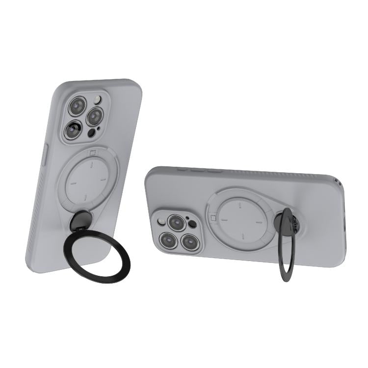 Custodia per telefono Ring Shield MagSafe in TPU con supporto girevole a 360 gradi, For iPhone 15 Pro Max, For iPhone 15 Pro, For iPhone 15, For iPhone 14 / 13