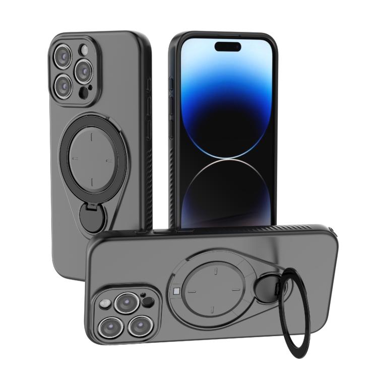 Custodia per telefono Ring Shield MagSafe in TPU con supporto girevole a 360 gradi, For iPhone 15 Pro Max, For iPhone 15 Pro, For iPhone 15, For iPhone 14 / 13