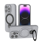 Custodia per telefono Ring Shield MagSafe in TPU con supporto girevole a 360 gradi, For iPhone 15 Pro Max, For iPhone 15 Pro, For iPhone 15, For iPhone 14 / 13