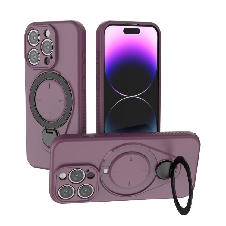 Custodia per telefono Ring Shield MagSafe in TPU con supporto girevole a 360 gradi, For iPhone 15 Pro Max, For iPhone 15 Pro, For iPhone 15, For iPhone 14 / 13