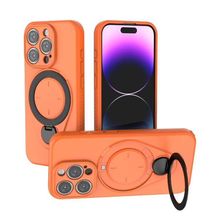 Custodia per telefono Ring Shield MagSafe in TPU con supporto girevole a 360 gradi, For iPhone 15 Pro Max, For iPhone 15 Pro, For iPhone 15, For iPhone 14 / 13