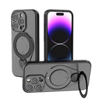 Custodia per telefono Ring Shield MagSafe in TPU con supporto girevole a 360 gradi, For iPhone 15 Pro Max, For iPhone 15 Pro, For iPhone 15, For iPhone 14 / 13
