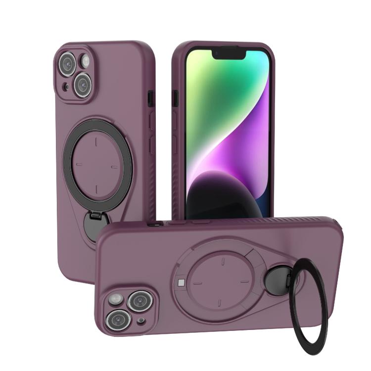 Custodia per telefono Ring Shield MagSafe in TPU con supporto girevole a 360 gradi, For iPhone 15 Pro Max, For iPhone 15 Pro, For iPhone 15, For iPhone 14 / 13