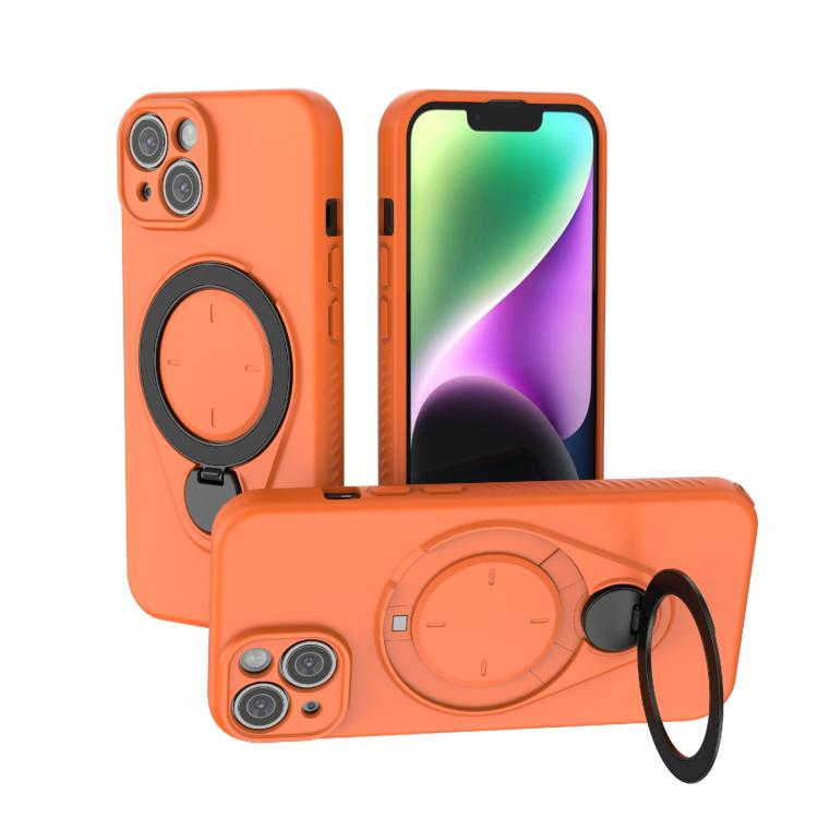 Custodia per telefono Ring Shield MagSafe in TPU con supporto girevole a 360 gradi, For iPhone 15 Pro Max, For iPhone 15 Pro, For iPhone 15, For iPhone 14 / 13