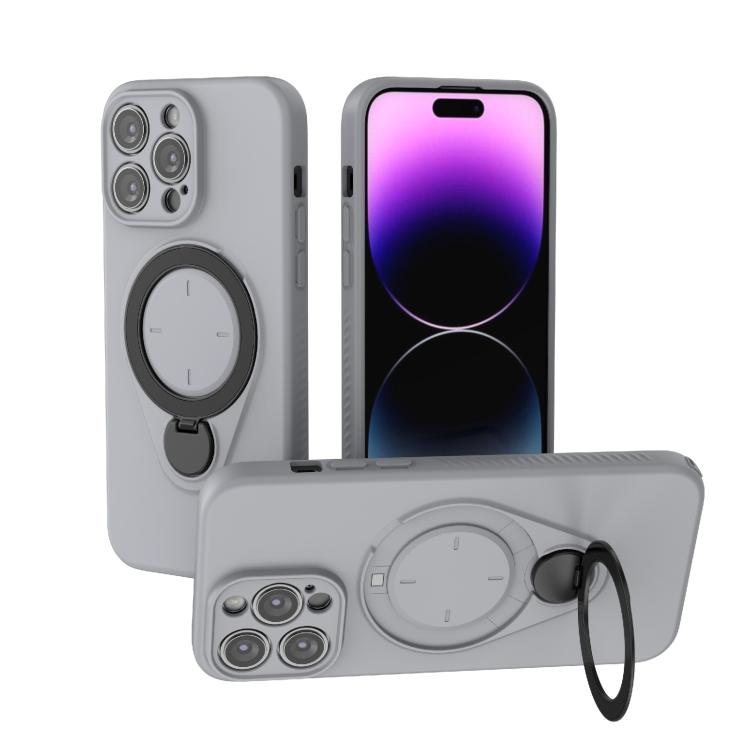 Custodia per telefono Ring Shield MagSafe in TPU con supporto girevole a 360 gradi, For iPhone 14 Pro, For iPhone 14 Pro Max, For iPhone 13 Pro Max, For iPhone 13 Pro
