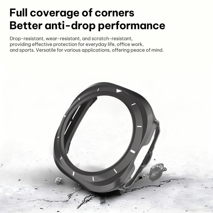 Copertura per orologio xDfind Scale Frame PC Hollow, For Samsung Galaxy Watch Ultra / Ultra 2025