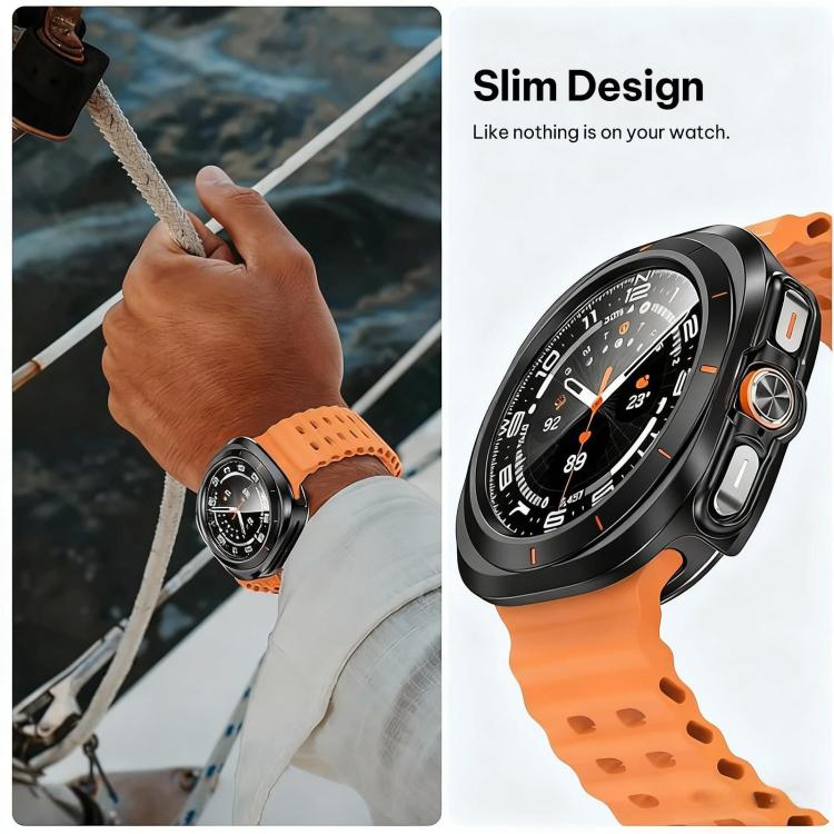 Copertura per orologio xDfind Scale Frame PC Hollow, For Samsung Galaxy Watch Ultra / Ultra 2025