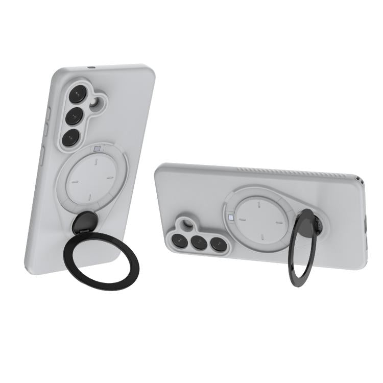Custodia per telefono Ring Shield MagSafe in TPU con supporto girevole a 360 gradi, For Samsung Galaxy S26+ 5G, For Samsung Galaxy S26 Ultra 5G, For Samsung Galaxy S26 5G, For Samsung Galaxy S25 5G