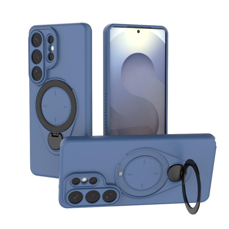 Custodia per telefono Ring Shield MagSafe in TPU con supporto girevole a 360 gradi, For Samsung Galaxy S26+ 5G, For Samsung Galaxy S26 Ultra 5G, For Samsung Galaxy S26 5G, For Samsung Galaxy S25 5G