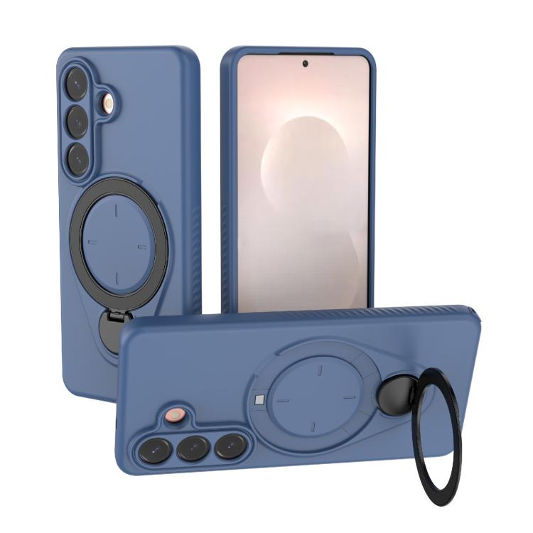 Custodia per telefono Ring Shield MagSafe in TPU con supporto girevole a 360 gradi, For Samsung Galaxy S26+ 5G, For Samsung Galaxy S26 Ultra 5G, For Samsung Galaxy S26 5G, For Samsung Galaxy S25 5G