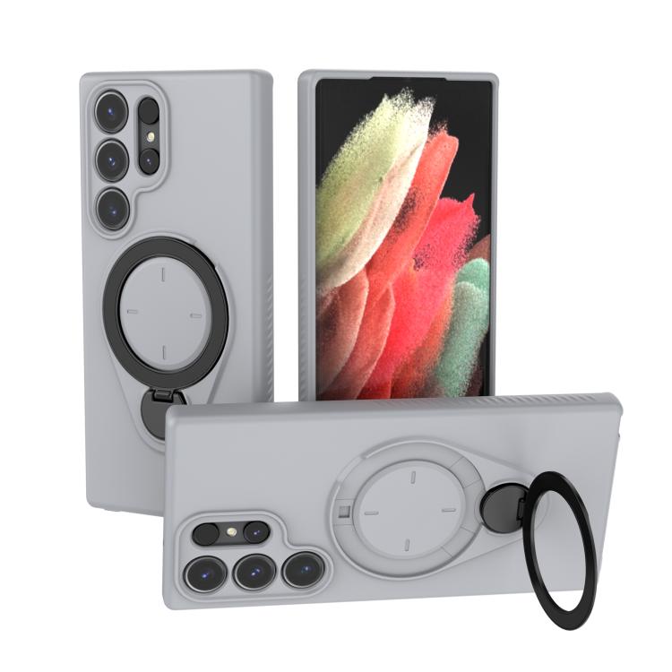 Custodia per telefono Ring Shield MagSafe in TPU con supporto girevole a 360 gradi, For Samsung Galaxy S25 Ultra 5G, For Samsung Galaxy S24 Ultra 5G, For Samsung Galaxy S24 5G, For Samsung Galaxy S23 Ultra 5G