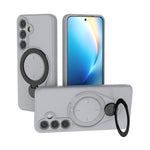 Custodia per telefono Ring Shield MagSafe in TPU con supporto girevole a 360 gradi, For Samsung Galaxy S25 Ultra 5G, For Samsung Galaxy S24 Ultra 5G, For Samsung Galaxy S24 5G, For Samsung Galaxy S23 Ultra 5G